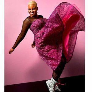 TORRID X BETSEY JOHNSON 24 NWT Leopard Bustier Tulle Dress